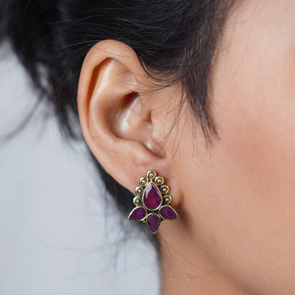 Brass Fashion Earrings