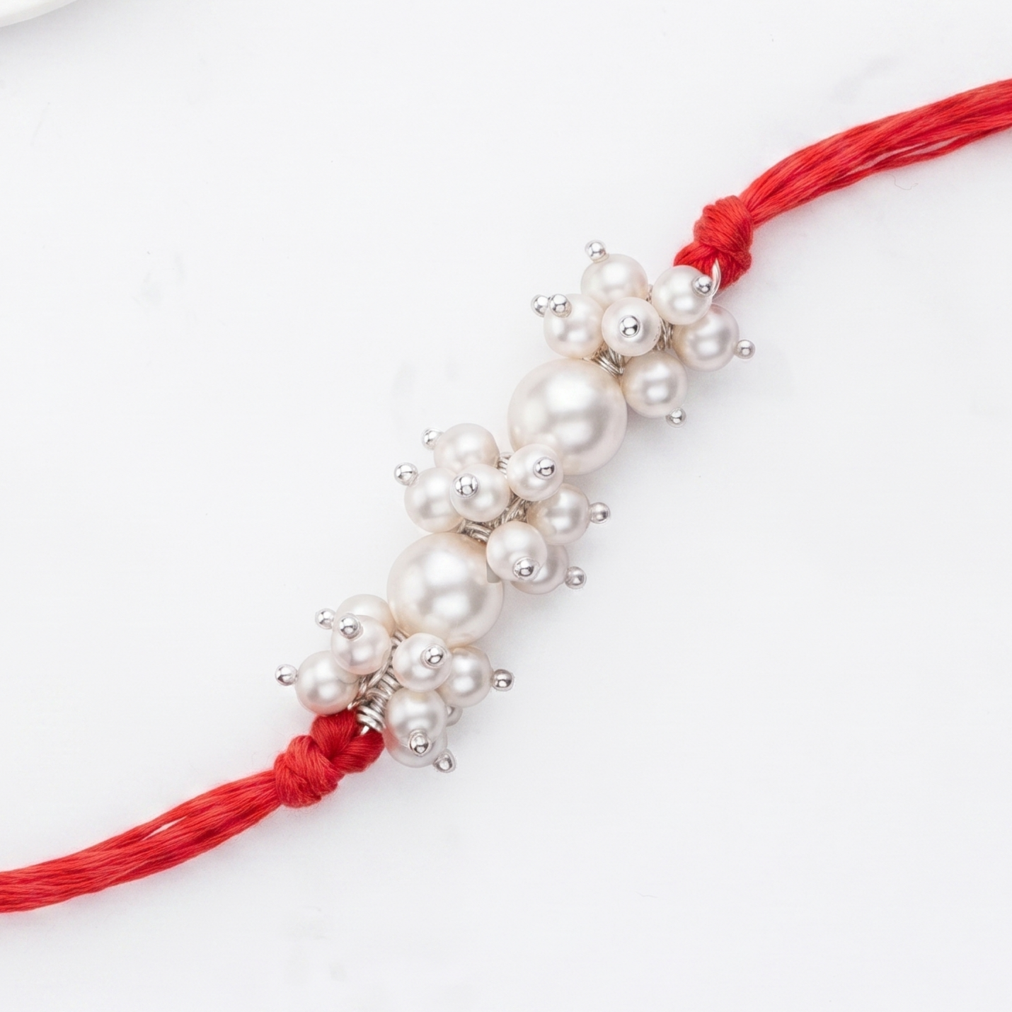 Handmade Pearl Rakhi