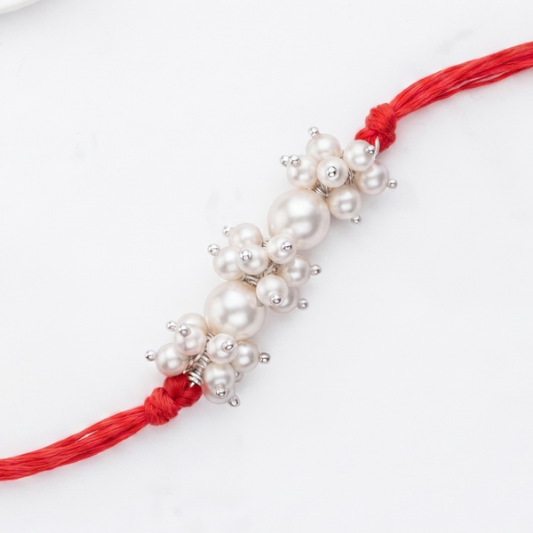 Handmade Pearl Rakhi