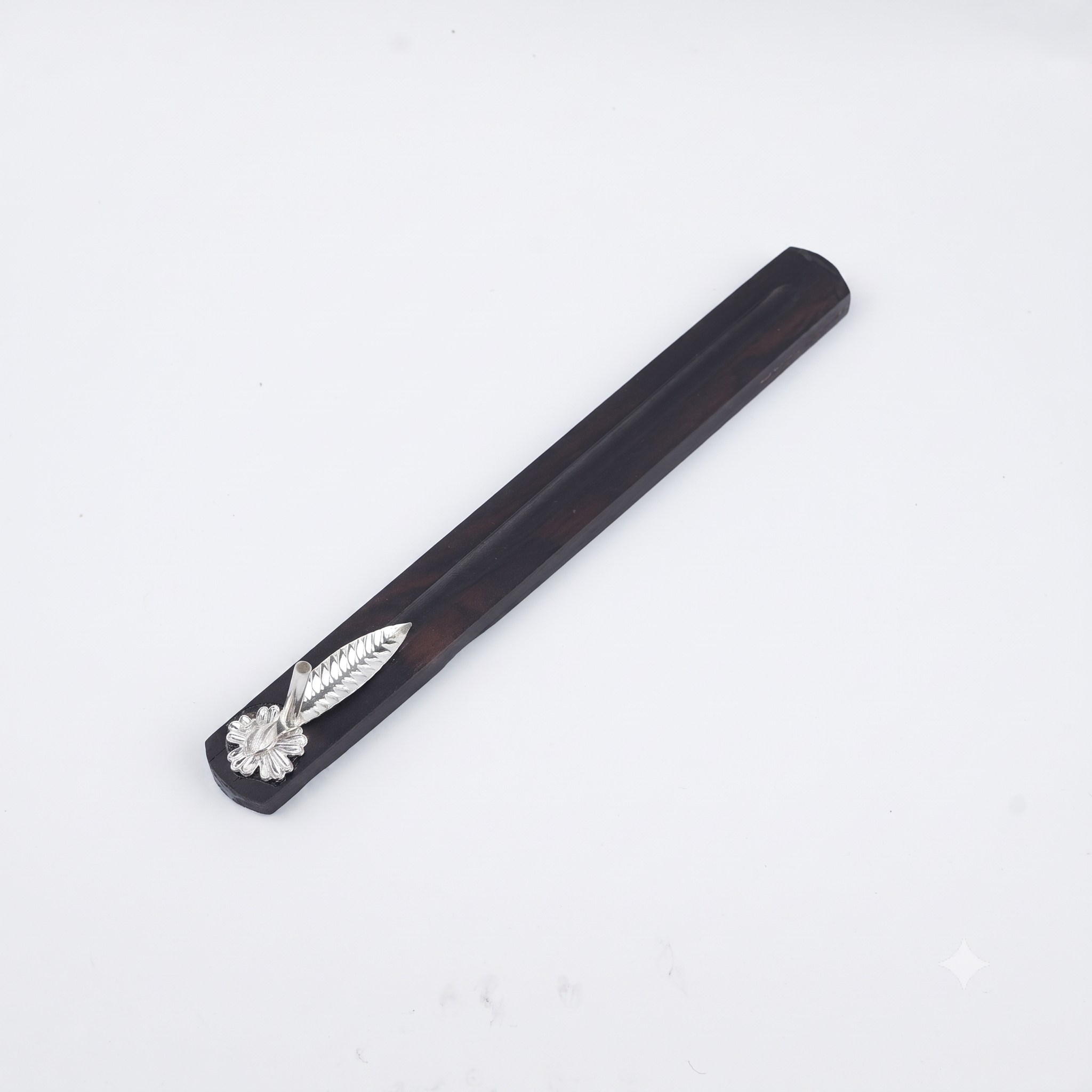 Silver Swan Incense Stick Stand
