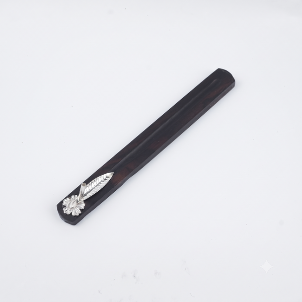 Silver Swan Incense Stick Stand