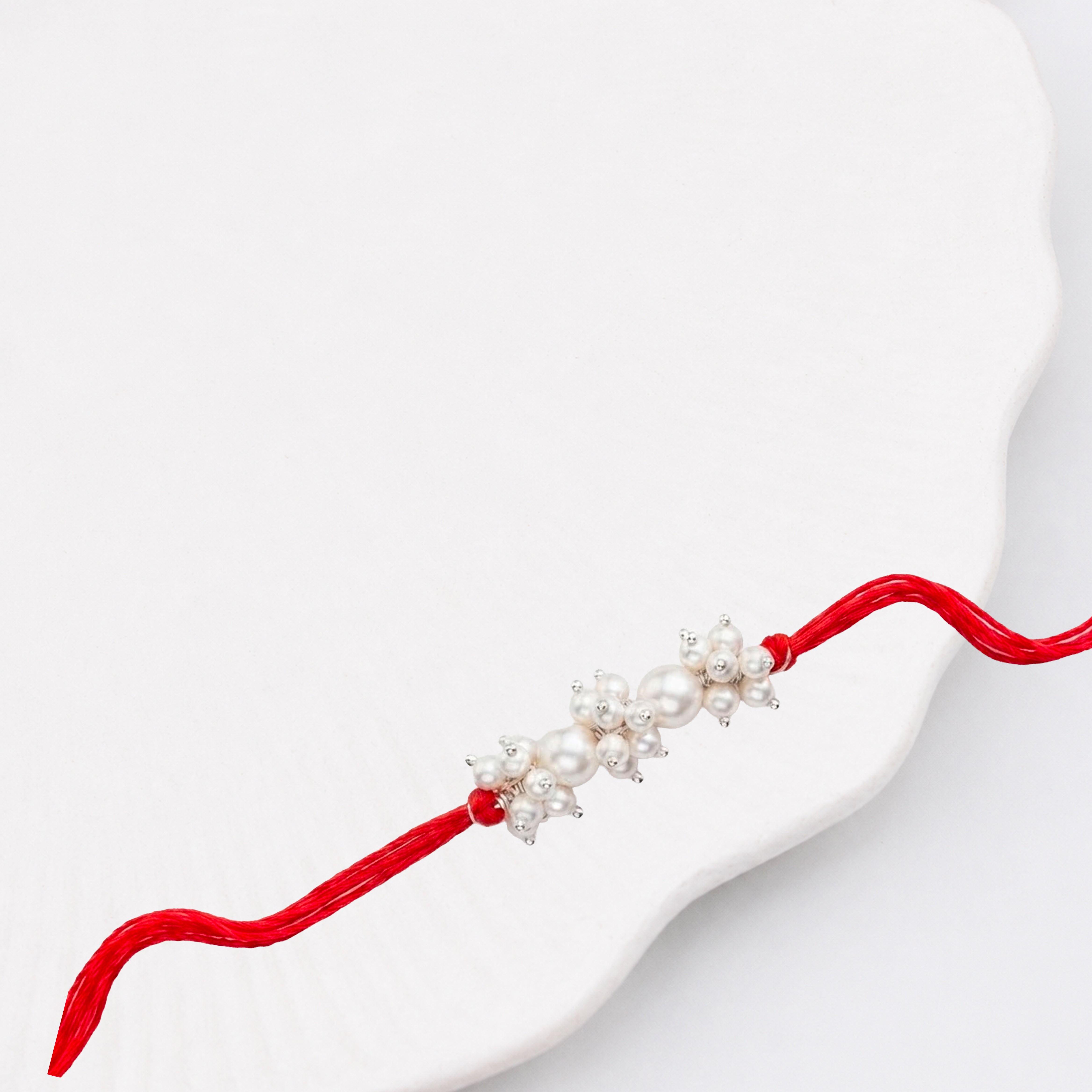 Handmade Pearl Rakhi