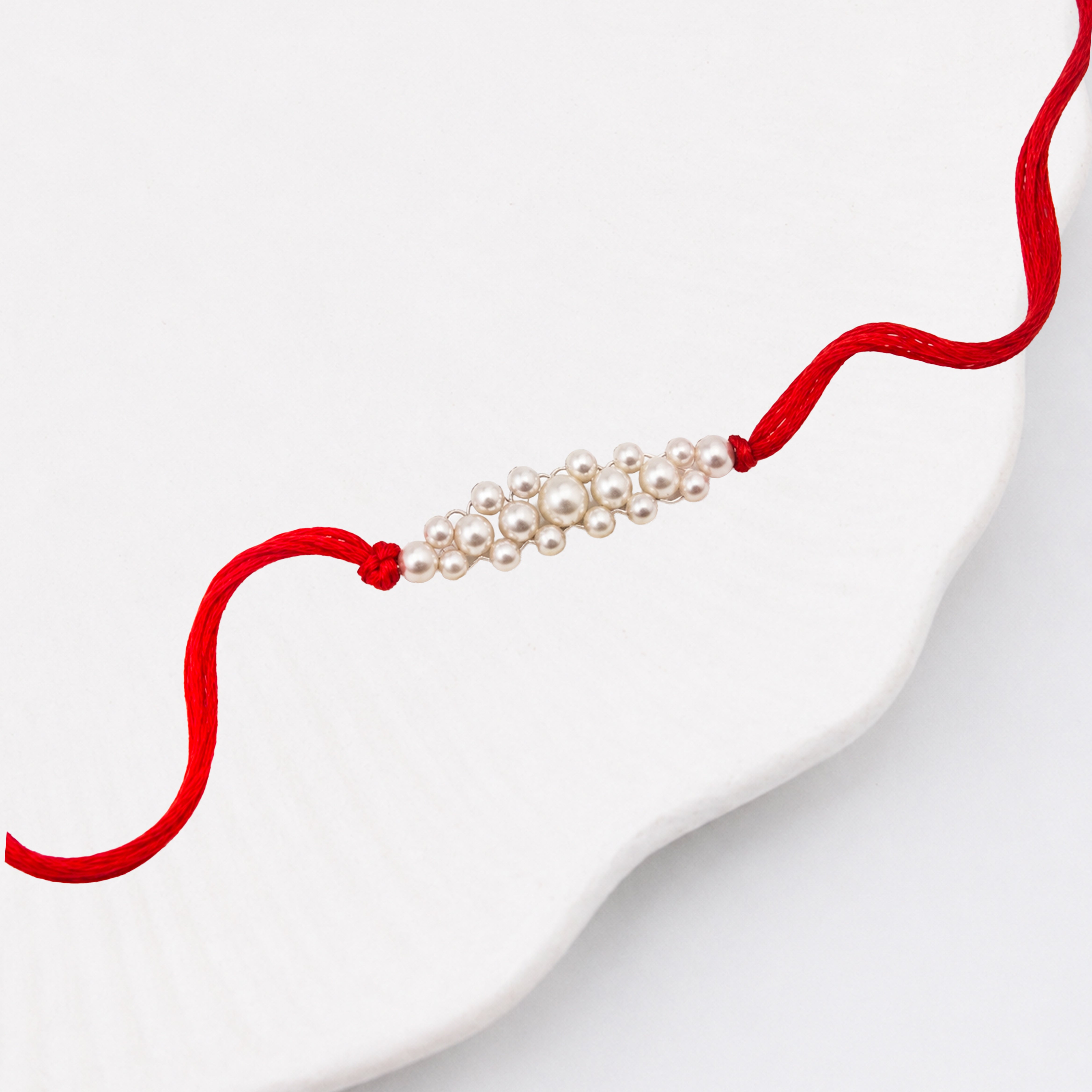 Handmade Pearl Rakhi
