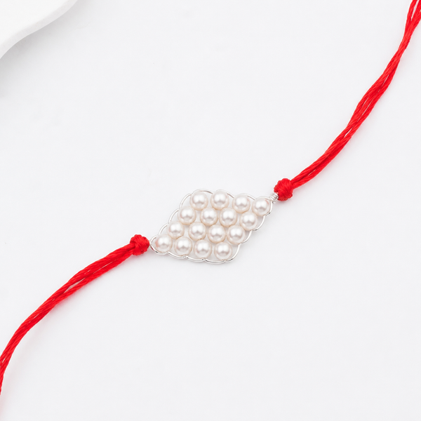 Handmade Pearl Rakhi