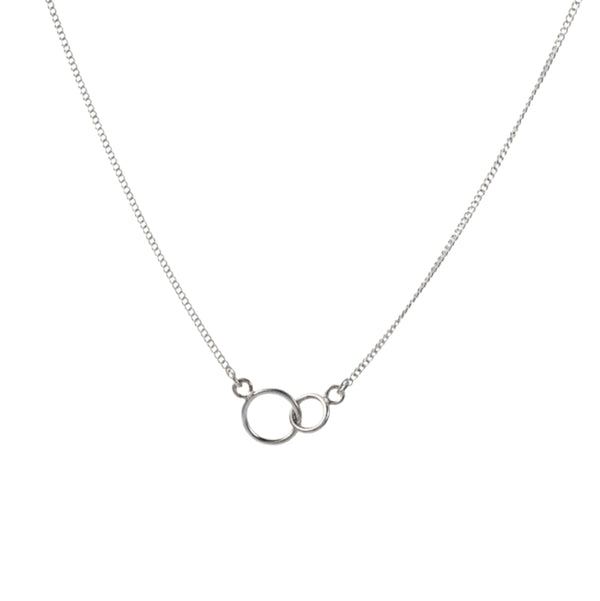 You & Me (Circle Flat Pendant) Necklace