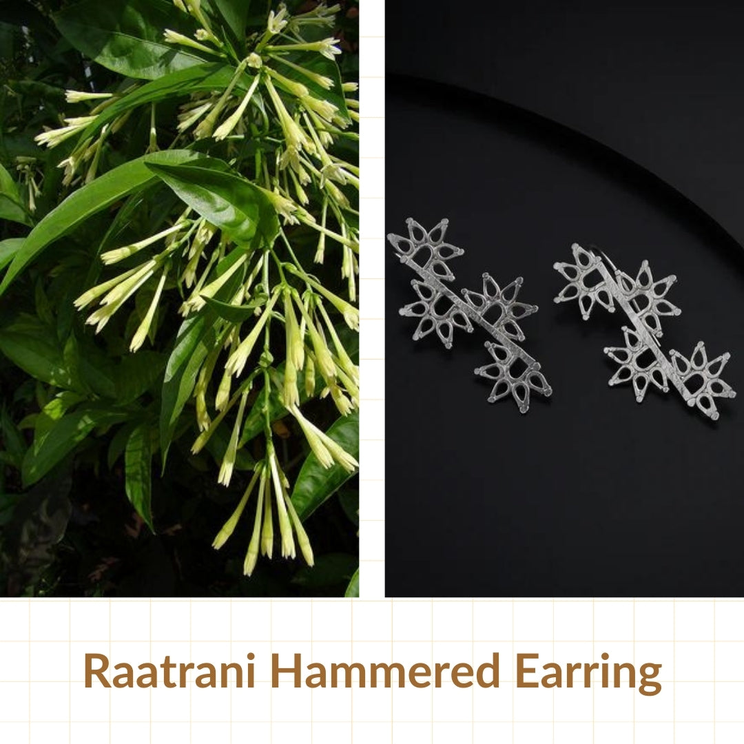 Raatrani Hammered Earring