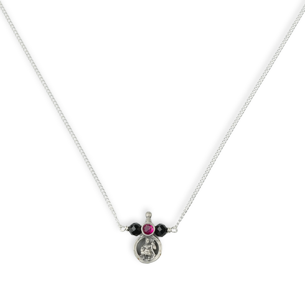 Oxidised Silver Taali Mangalsutra