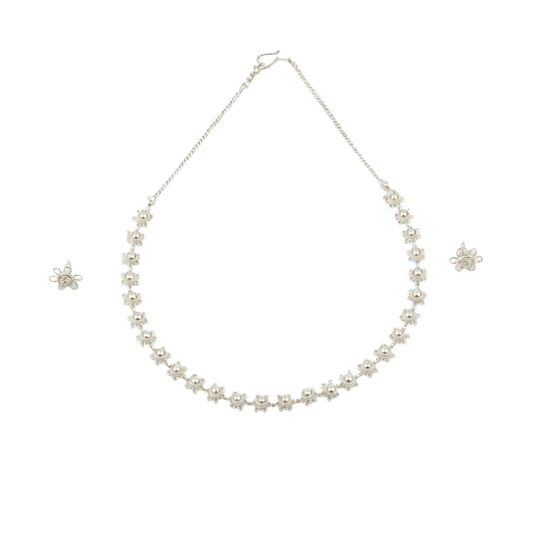 Silver Bakul Set (Short)