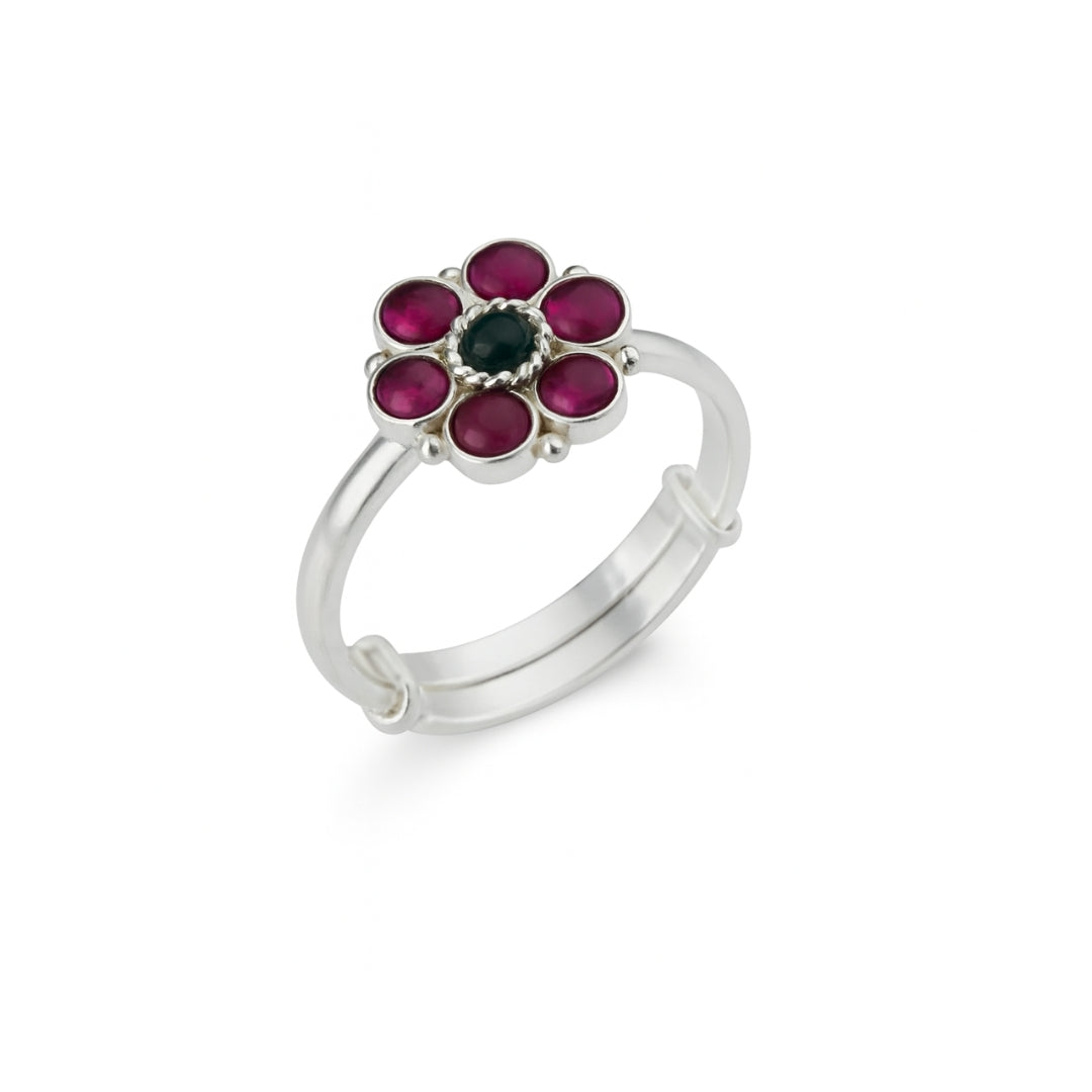 Pink Flower Ring