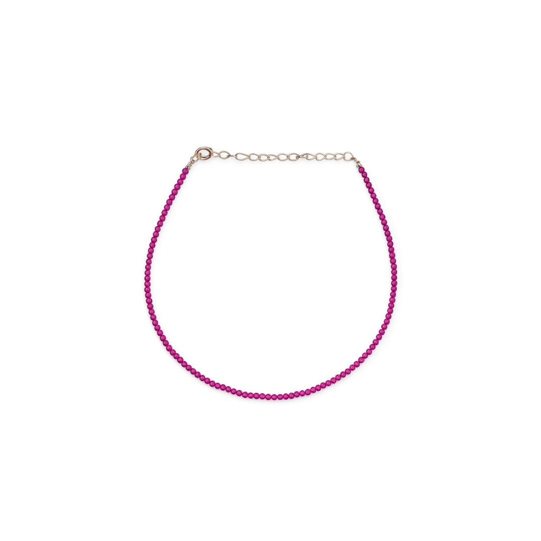 Anklet with Rubies