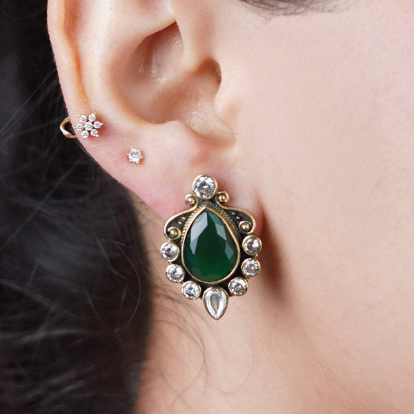 Brass Fashion Earrings