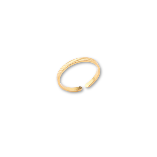 Silver Ring - Small | 22K Gold-Plated