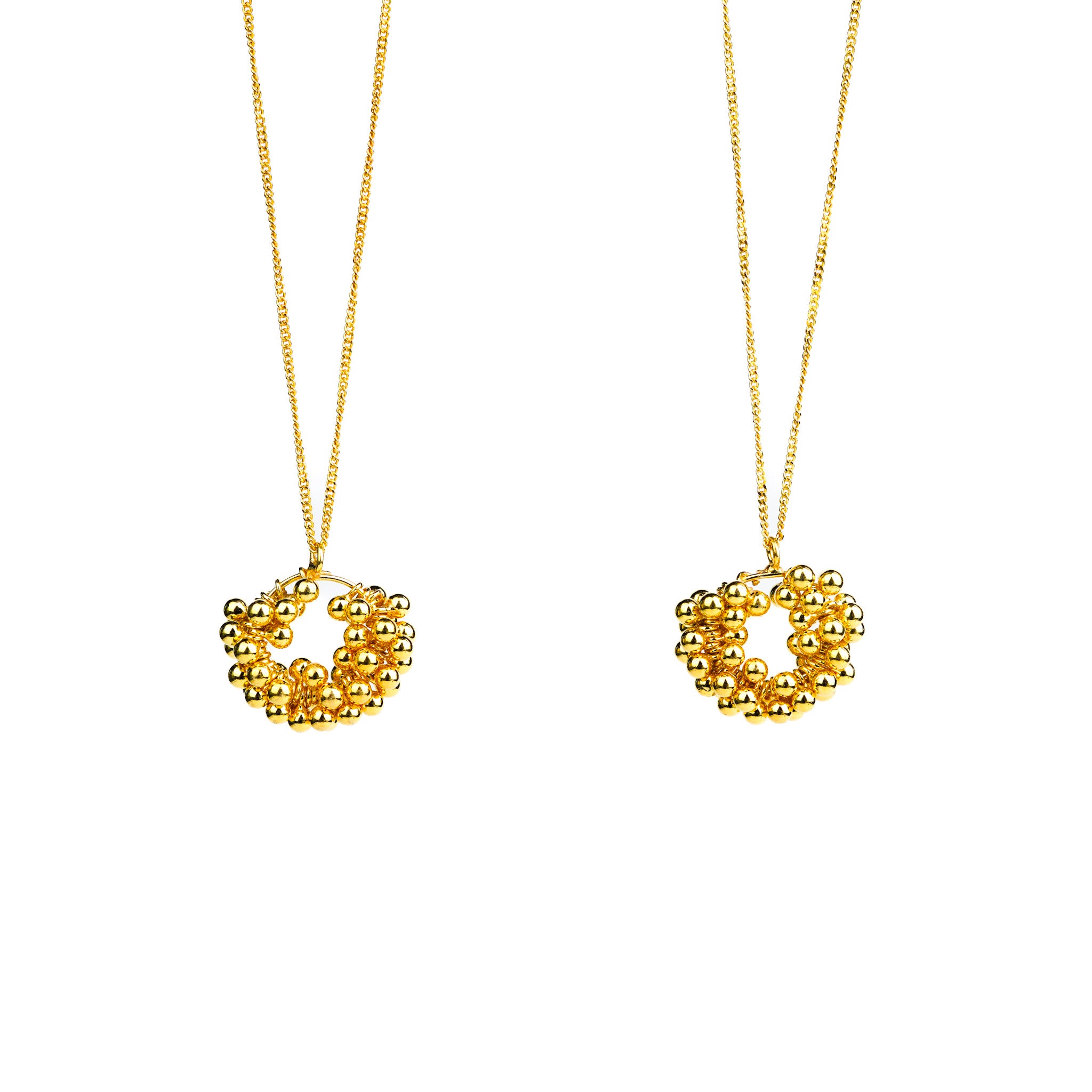 Kashmir Dejhoor Earring - Ghungroo |  92.5 Silver | 22K Gold Plated