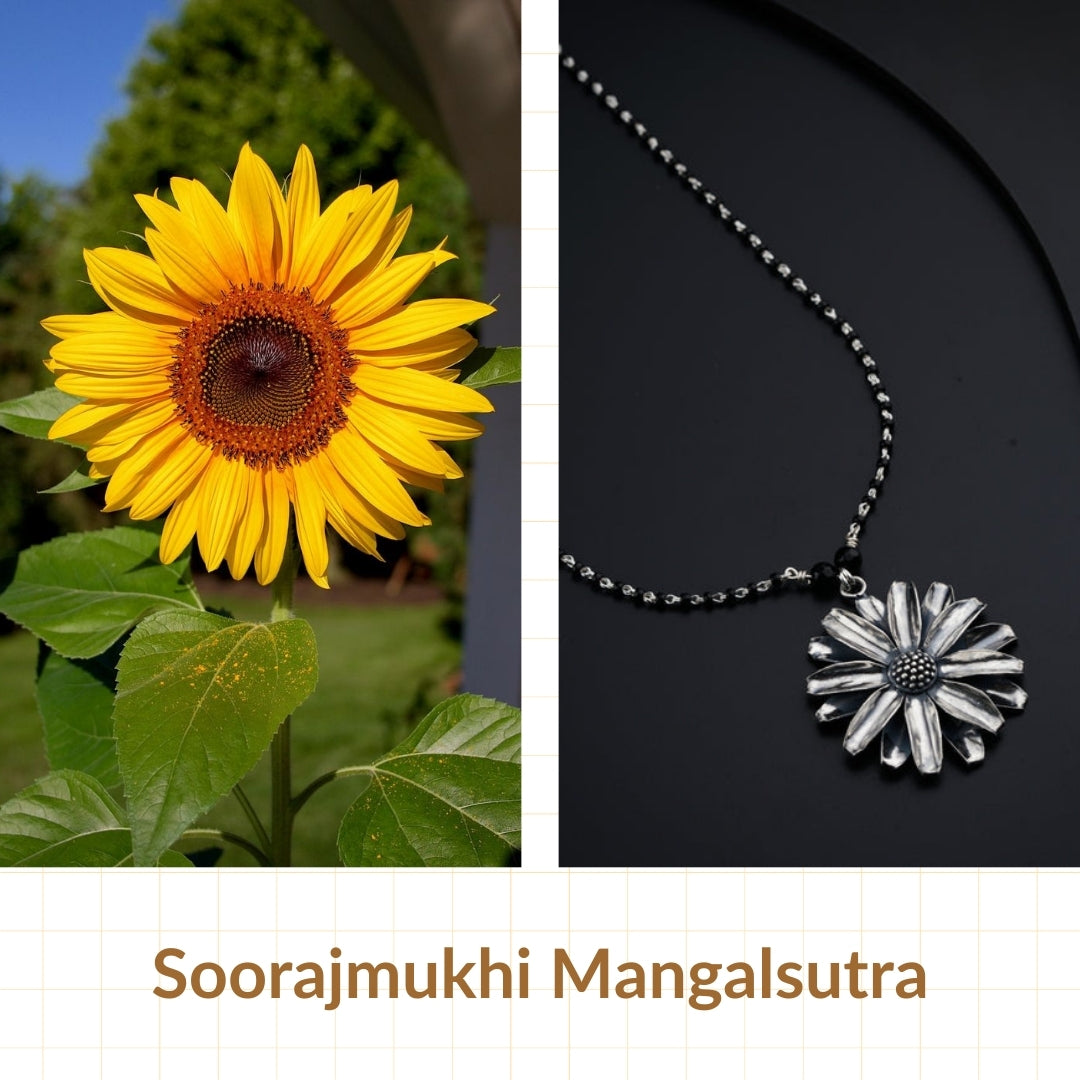 Silver Soorajmukhi Mangalsutra