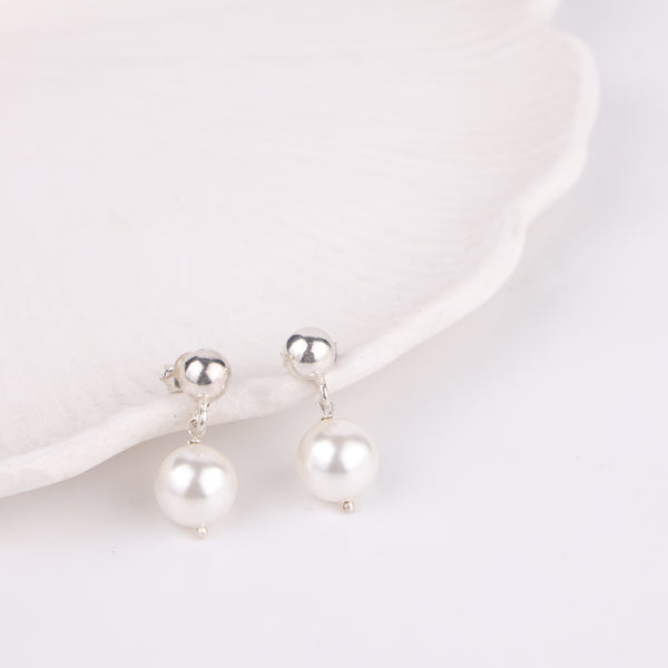 Baroque Pearl Earrings (Project Handmade)