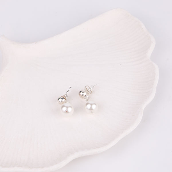 Baroque Pearl Earrings (Project Handmade)