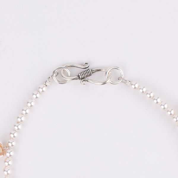 Pearls and Citrine Silver Vel (Project Handmade)