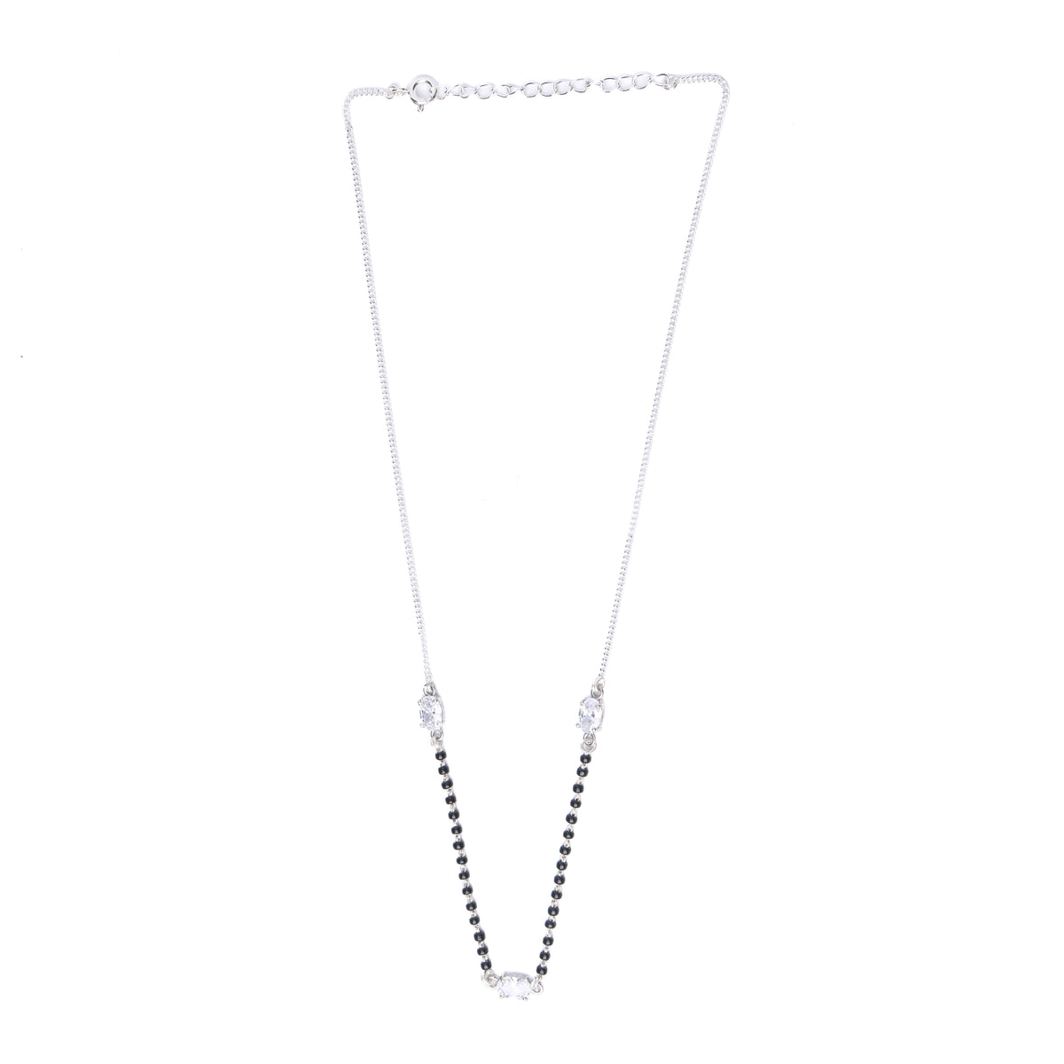 Oval CZ Mangalsutra