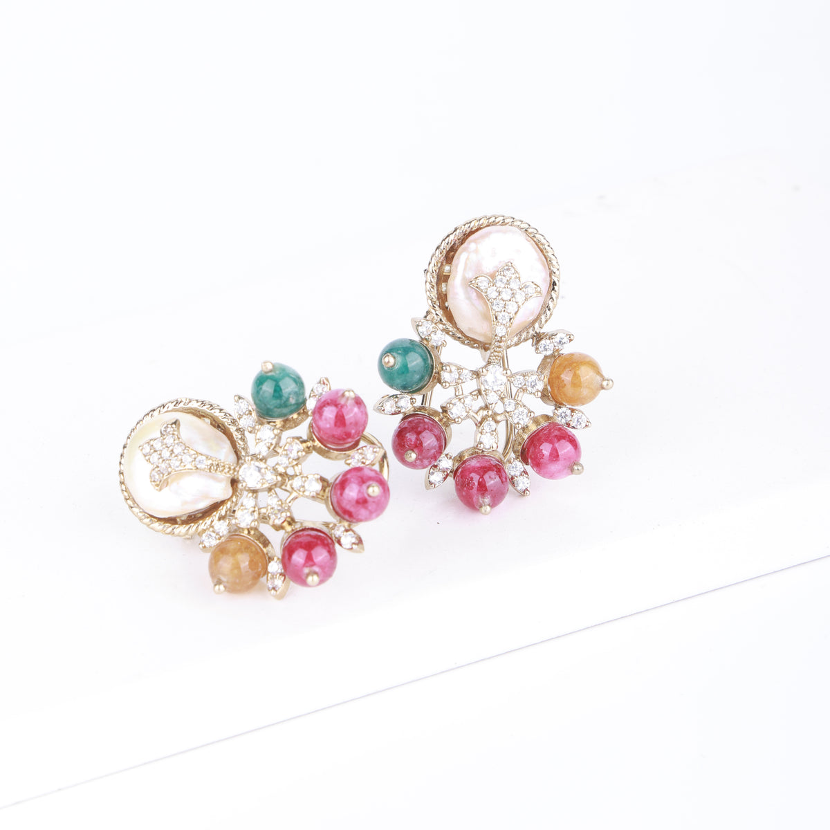 Brass Fashion Earrings
