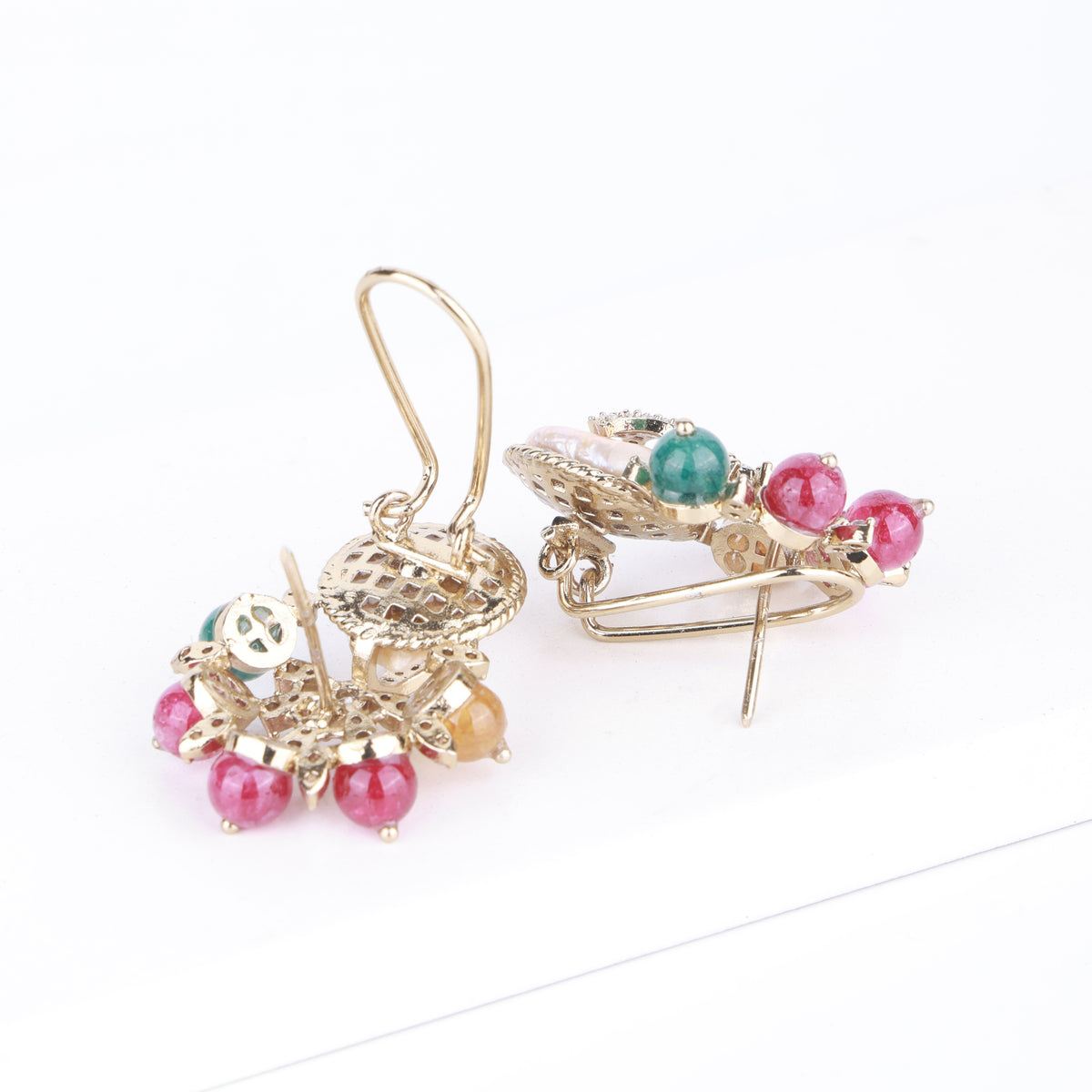 Brass Fashion Earrings