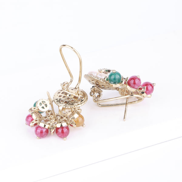 Brass Fashion Earrings