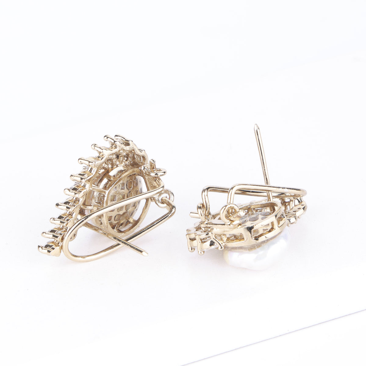 Brass Fashion Earrings