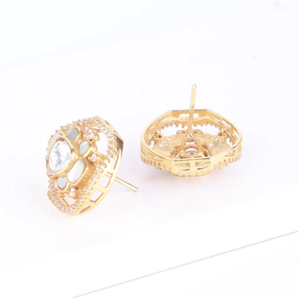 22K Gold Plated Fashion Earrings