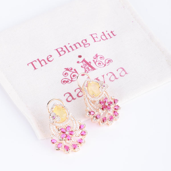 Brass Fashion Earrings