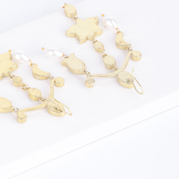 22K Gold Plated Fashion Earrings