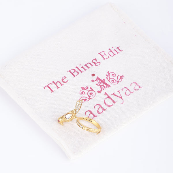 22K Gold Plated Fashion Ring
