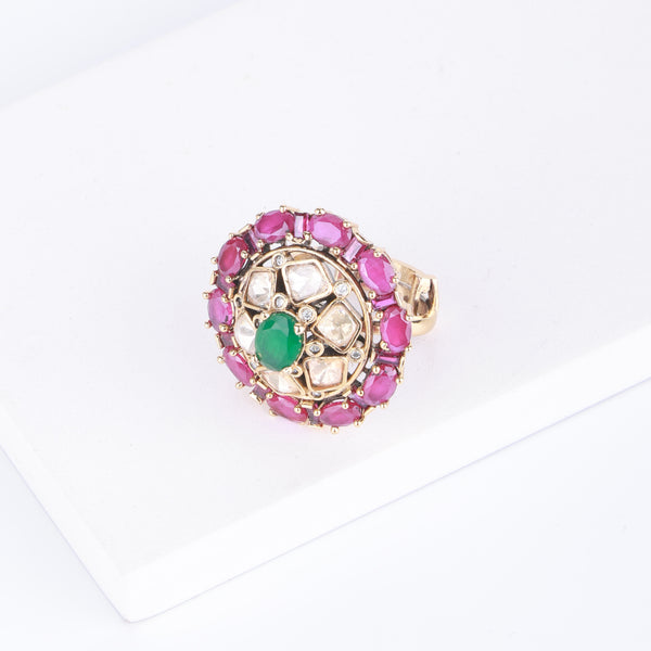22K Gold Plated Fashion Ring