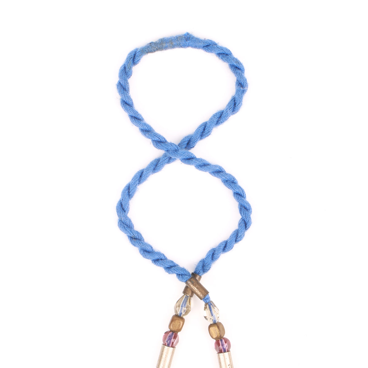 Glass Bead & Pipe Necklace