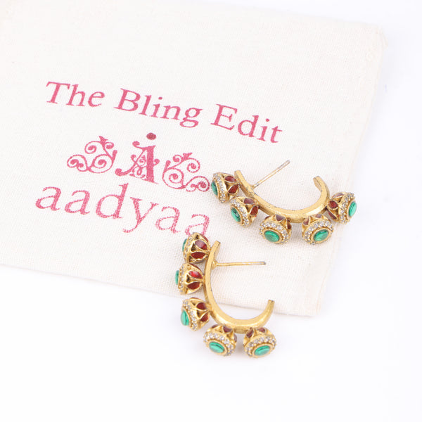 22K Gold Plated Fashion Earrings