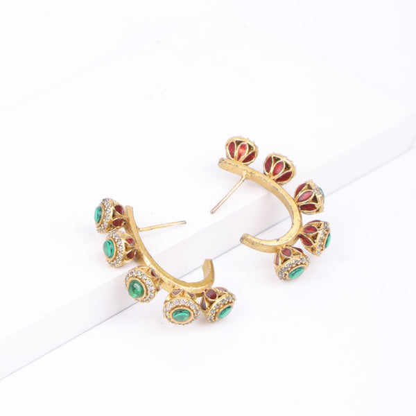 22K Gold Plated Fashion Earrings