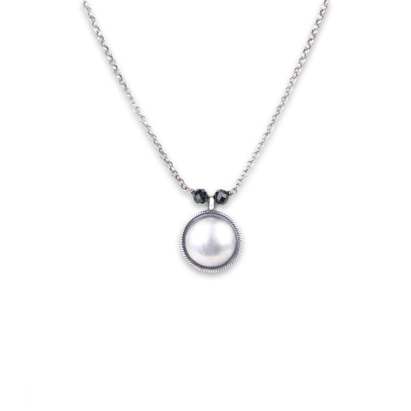 Oxidised Silver Vatee Mangalsutra
