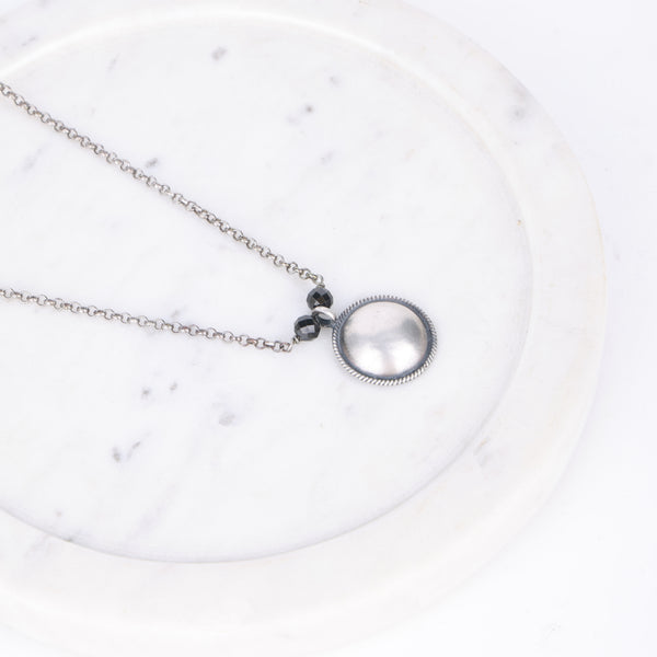 Oxidised Silver Vatee Mangalsutra