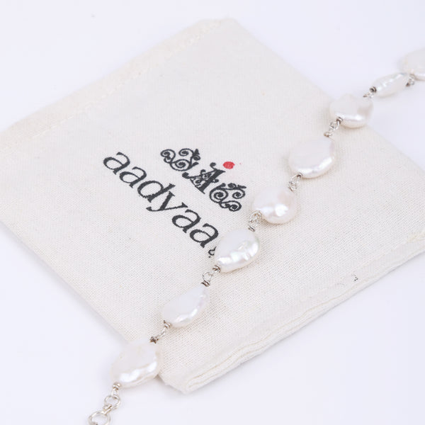 Freshwater Pearl Ganthan Bracelet