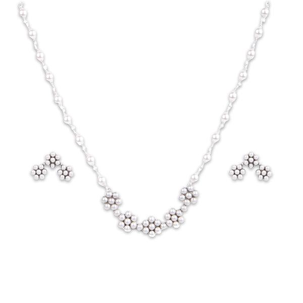 Kudi Pearl Ganthan Set | 92.5 Silver