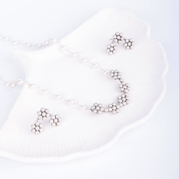 Kudi Pearl Ganthan Set | 92.5 Silver