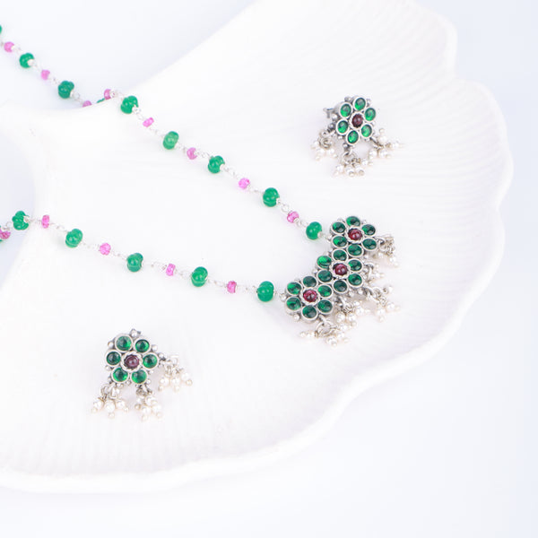Bageecha Ganthan Set | 92.5 Silver