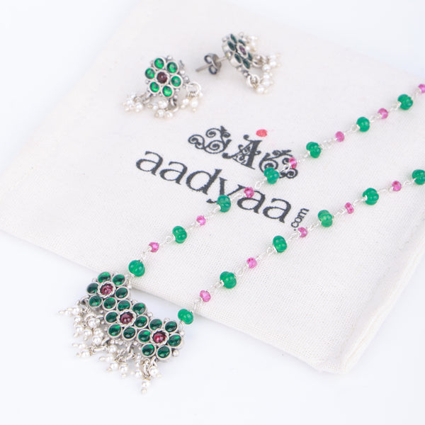 Bageecha Ganthan Set | 92.5 Silver