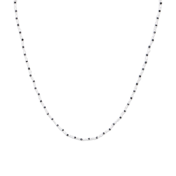 Tiny Black Spinel Ganthan | 92.5 Silver