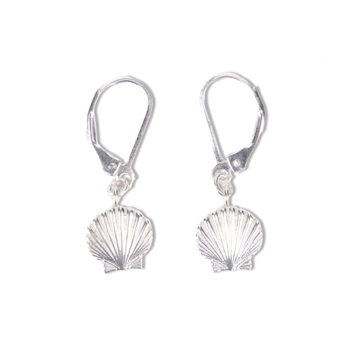 Silver Shell Earrings