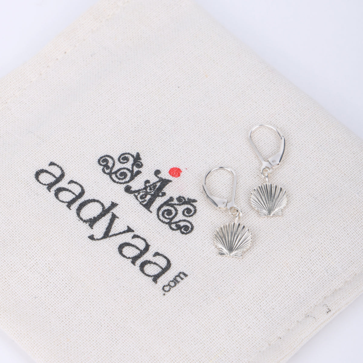 Silver Shell Earrings