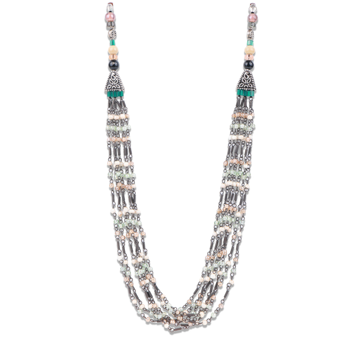 Antique Multilayer Ganthan Necklace