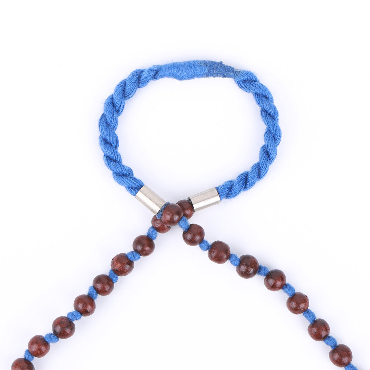 Wooden & Clay Beaded Necklace