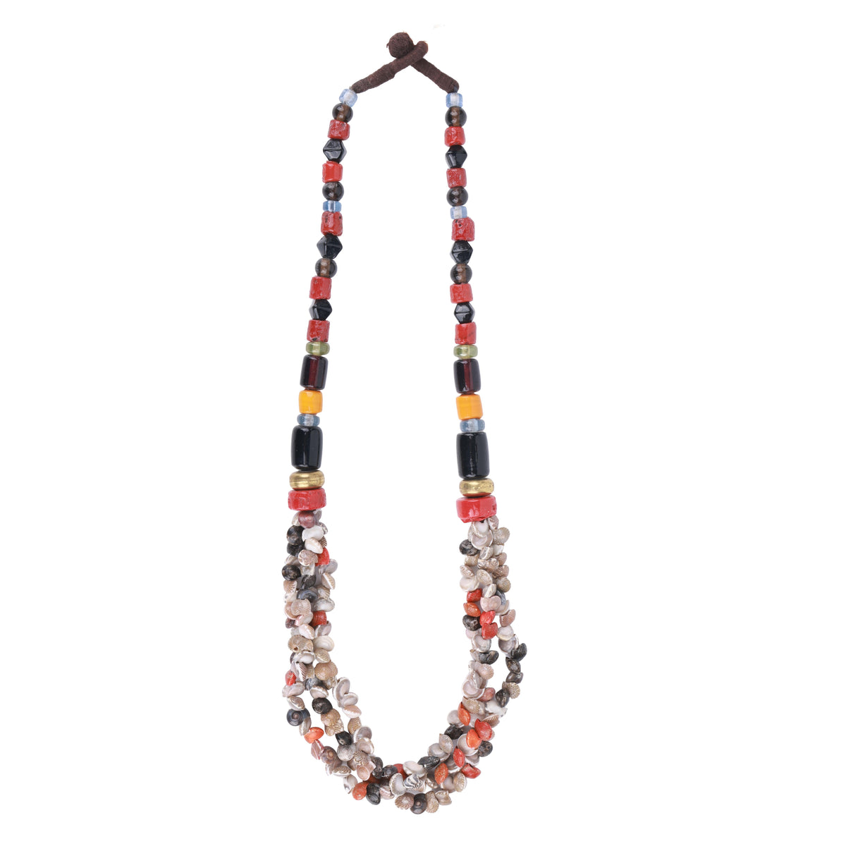 Shell & Glass Bead Necklace