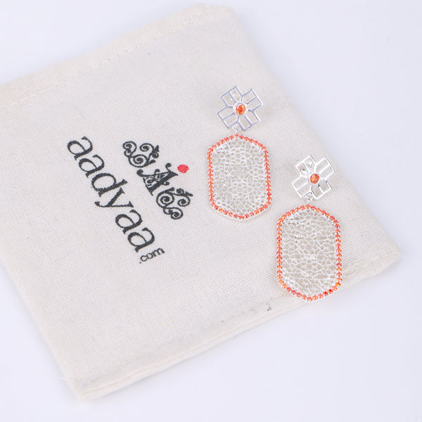 Jharoka / Jaali Inspired Earring | 92.5 Sterling Silver