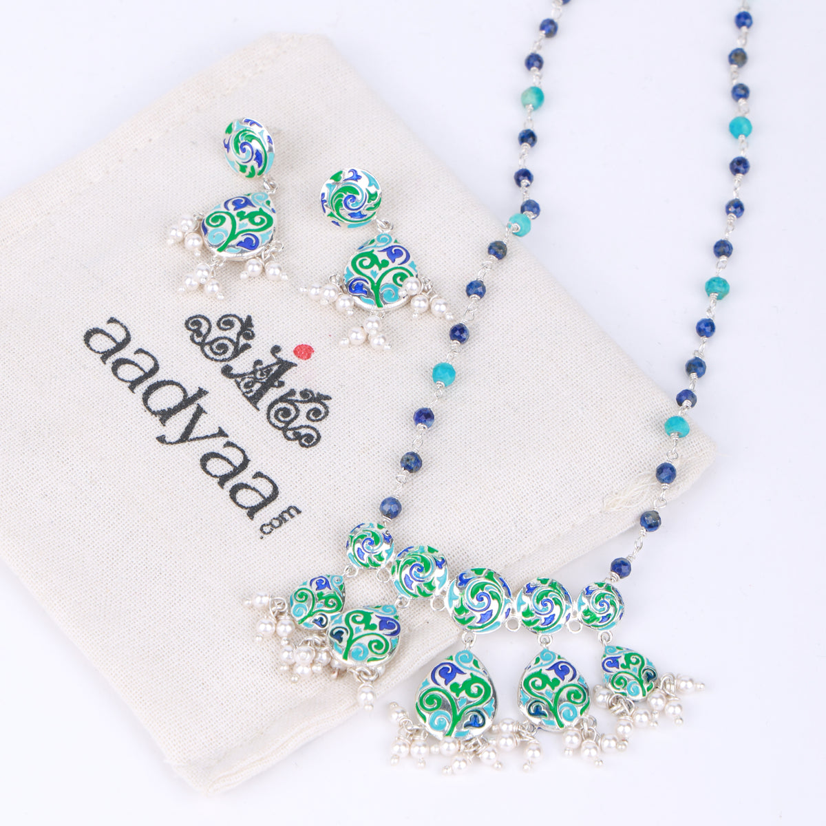 Persian Abstract Enamel Set