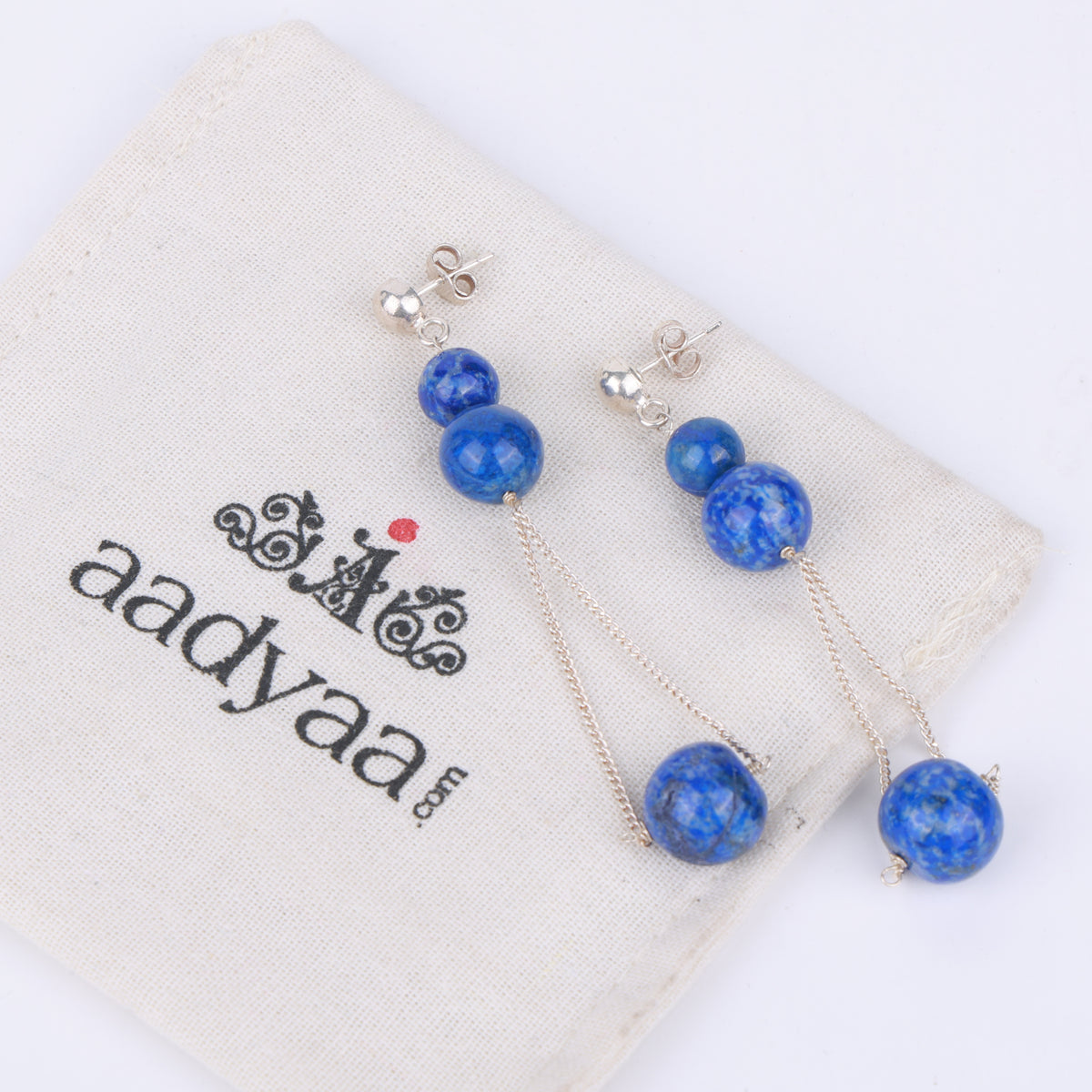 Lapis Lazuli Earrings (Project Handmade)